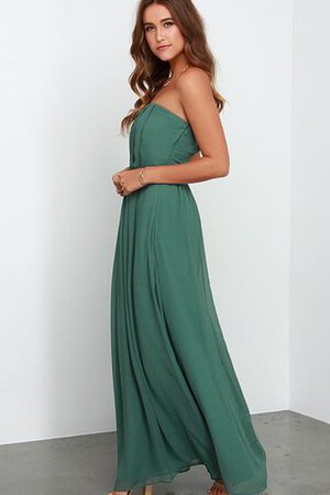 A linie prächtiges langes Brautjungfernkleid - Bild 7