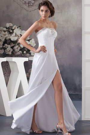 Robe de soirée longue manche nulle ouverture frontale au niveau de cou - Photo 5