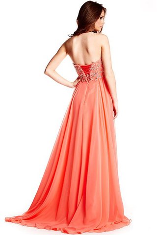 Robe de bal facile delicat plissé romantique manche nulle - Photo 2