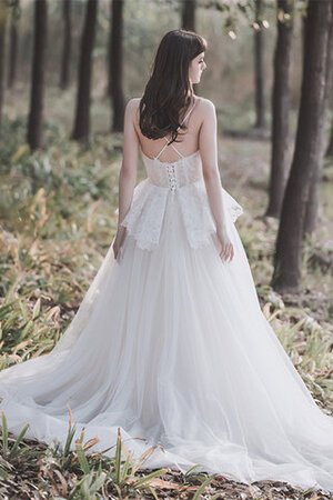 Abito da sposa in pizzo originale pudica principessa appariscente a sala - Foto 2