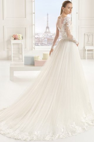 Abito da Sposa in Pizzo favola Spazzola Treno Sirena conservatore Coda a strascico watteau - Foto 2