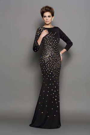 Lange Ärmeln Meerjungfrau Stil Normale Taille Bodenlanges Sittsames Abendkleid - Bild 1