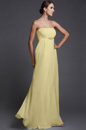 Robe demoiselle d'honneur longue jusqu'au sol de princesse avec zip de bustier - Photo 8