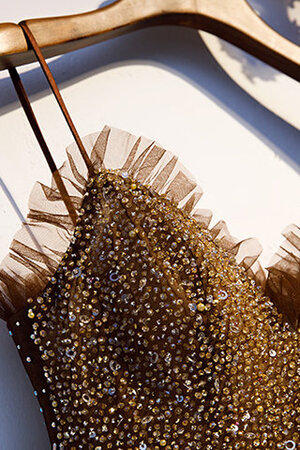 Ewiges Spaghetti Träger Ziemlich Bezauberndes Ballkleid mit Rücken Schnürung - Bild 10