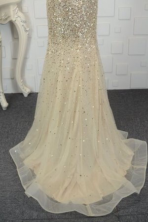 Robe de bal en tulle en satin rêveur brillant longue - Photo 7