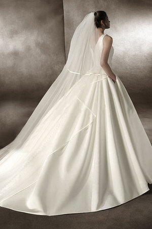 Mode Formelles Bodenlanges Romantisches Swing Brautkleid - Bild 3