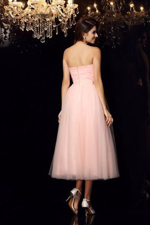 Abito Quinceanera con Fusciacca Senza Strap con Nastro Mini Cerniera - Foto 2