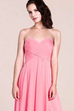 Robe demoiselle d'honneur plissage facile derniere tendance distinguee ligne a - Photo 5