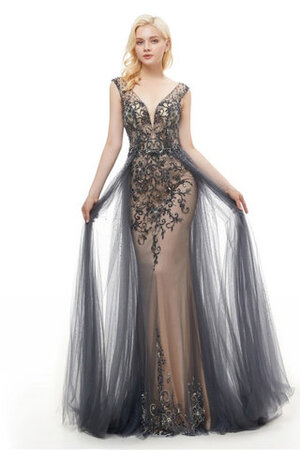 Robe de bal décolleté dans le dos avec perle chaming classique solennel