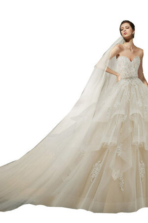 Duchesse-Linie Faszinierend Ewiges Romantisches Formelles Brautkleid - Bild 5