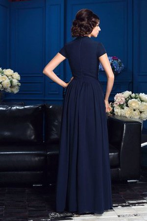 Abito mamma Sposa Principessa Lunghi A Terra V-Scollo in Chiffon - Foto 2