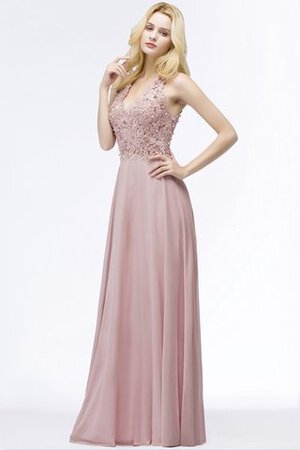 Robe de bal de fourreau en chiffon fascinant modeste longue - Photo 6