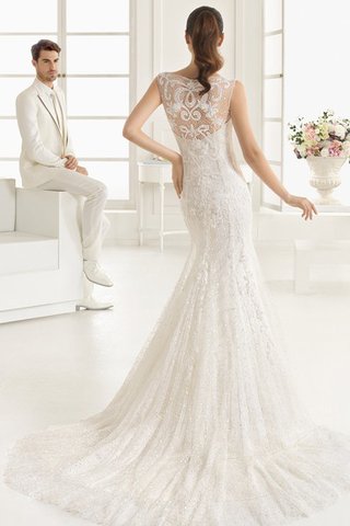 Robe de mariée intemporel décontracté impressioé sans empire en dentelle - Photo 2