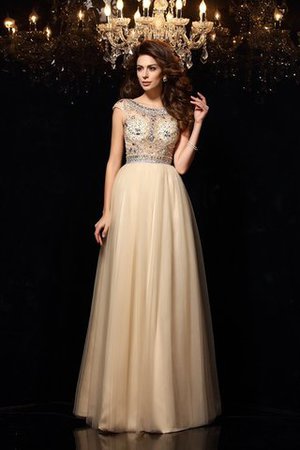 Robe de soirée formelle attirent naturel de princesse avec perle - Photo 1