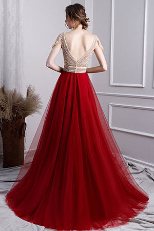 Gute Qualität Normale Taille Ausgefallenes Exklusive Ballkleid mit V-Ausschnitt - Bild 2