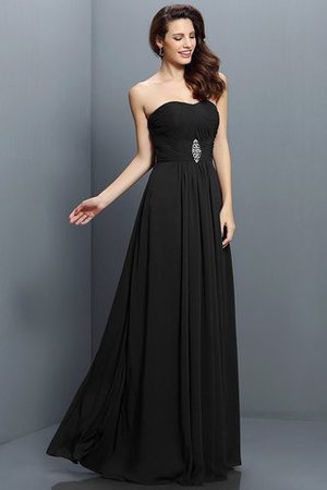 Chiffon Prinzessin Empire Taille A Linie Reißverschluss Brautjungfernkleid - Bild 2