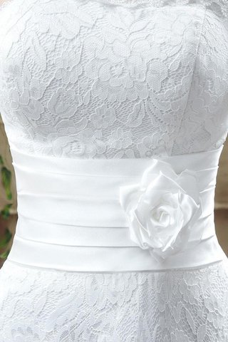 Robe de mariée charmeuse simple naturel avec sans manches en chiffon - Photo 2
