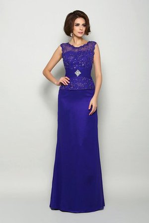A Linie Prinzessin Anständiges Brautmutterkleid aus Chiffon mit Perlen - Bild 1
