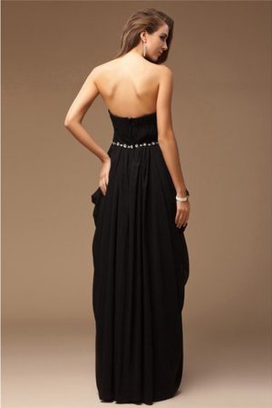 Robe de soirée longue moderne de fourreau avec perle fermeutre eclair - Photo 2