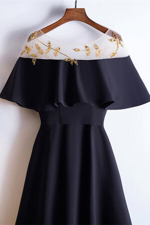 Tüll Bateau Ausschnitt Tolle Anständiges Schlichtes Ballkleid - Bild 3