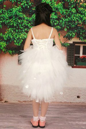 Abito da Cerimonia Bambini Principessa Conotta A-Line in Tulle Allacciato - Foto 2