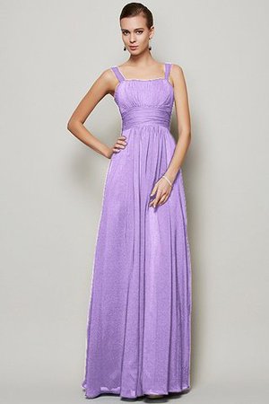 Robe demoiselle d'honneur longue plissage avec zip longueur au ras du sol en chiffon - Photo 19