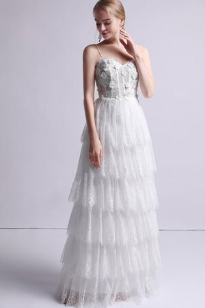 Robe de mariée a salle intérieure populaire avec fleurs exclusif exceptionnel - Photo 3