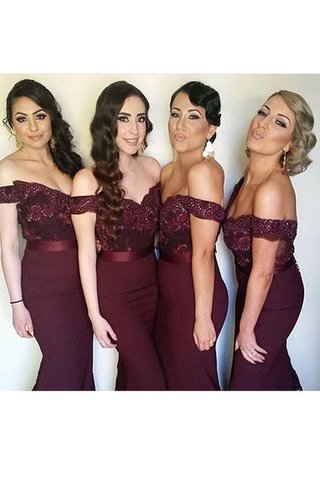 Robe de bal sexy avec ruban décolleté dans le dos ceinture en étoffe avec perle - Photo 2