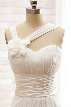 Herz-Ausschnitt Beach Stil legeres Brautkleid mit Gürtel mit Jacke - Bild 4
