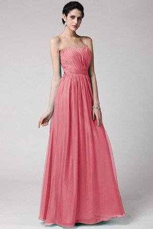 Robe demoiselle d'honneur plissage longue au drapée fermeutre eclair de fourreau - Photo 26
