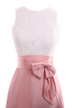Halle Vintage langes konservatives Elegantes Cocktailkleid mit bedeckter Rücken - Bild 2