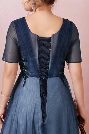Vestido de Noche en Tul de Adorable de Cordón de Largo - Foto 5
