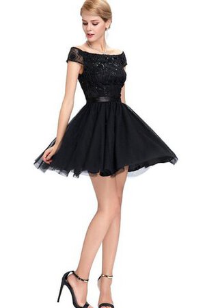 Robe de bal distinguee bref brillant naturel d'epaule ecrite - Photo 3