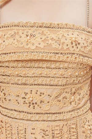 Halle Perlenbesetztes Bezaubernd Sweep Zug Ausgefallenes Ballkleid - Bild 14