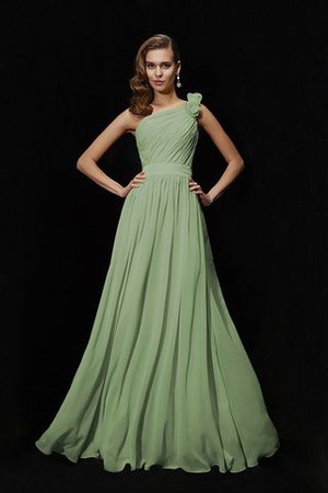 Prinzessin Ärmellos Empire Taille A-Linie Brautjungfernkleid aus Chiffon - Bild 26