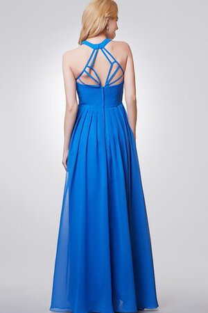 Robe demoiselle d'honneur facile chic plissé avec chiffon ruché - Photo 3