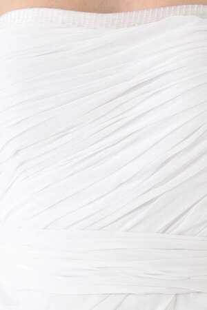 Abito da Sposa Schiena Nuda senza strap con Piega Lungo Formale E Informale con Criss-cross - Foto 4