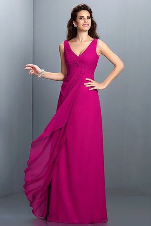 A-Line Empire Taille Spaghetti Träger Anständiges Attraktives Brautjungfernkleid - Bild 11
