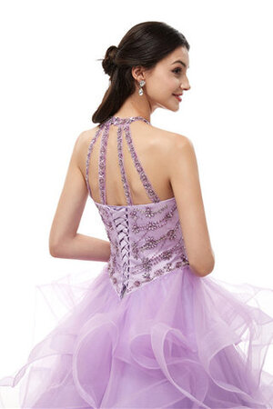 Robe de quinceanera avec perle de princesse dénudé énergique solennel - Photo 5