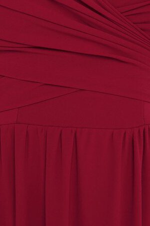 Gerüschtes Chiffon modisches Brautjungfernkleid mit kreuz - Bild 18