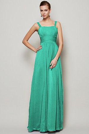 Robe demoiselle d'honneur longue plissage avec zip longueur au ras du sol en chiffon - Photo 15