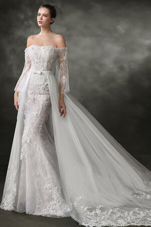 Robe de mariée dans l'eglise cordon excellent en dentelle sexy - Photo 3