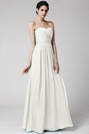 Robe demoiselle d'honneur plissage longue au drapée fermeutre eclair de fourreau - Photo 18