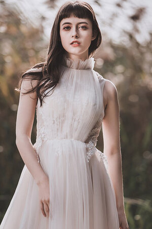 Robe de mariée en satin de princesse populaire longue classique - Photo 5