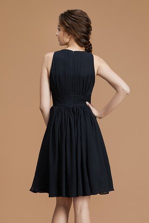 Prinzessin Einzigartig Natürliche Taile A-Line Reißverschluss Brautjungfernkleid - Bild 2