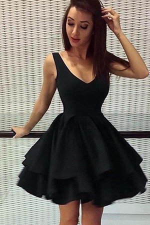 Vestido de 15 años de Corte-A de Natural de único de Corto - Foto 1