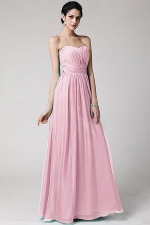 Robe demoiselle d'honneur plissage longue au drapée fermeutre eclair de fourreau - Photo 21