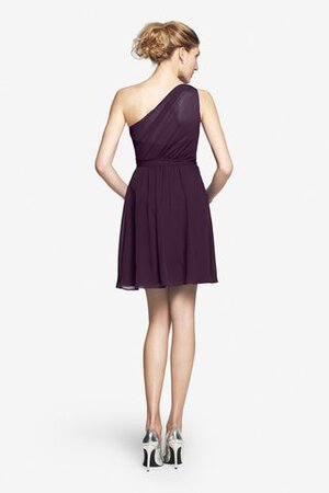 Abito da Damigella moda con Increspato con Increspature Corto - Foto 5