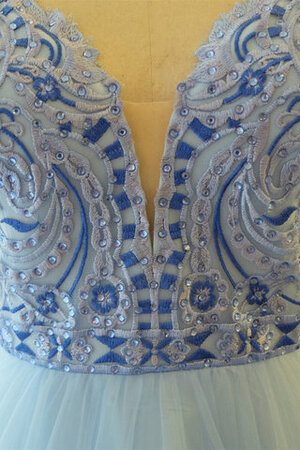 Robe de bal haute qualité textile en tulle en satin intemporel longue - Photo 3