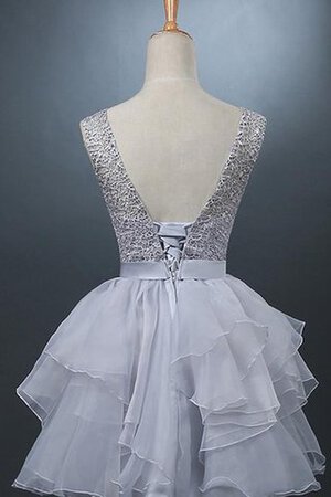 Robe douce seize avec ruban ceinture en étoffe en dentelle de lotus en organza - Photo 2